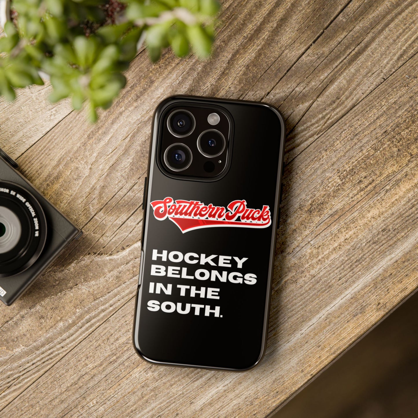 Southern Puck iPhone Case — Tough Cases Protective Phone Cover