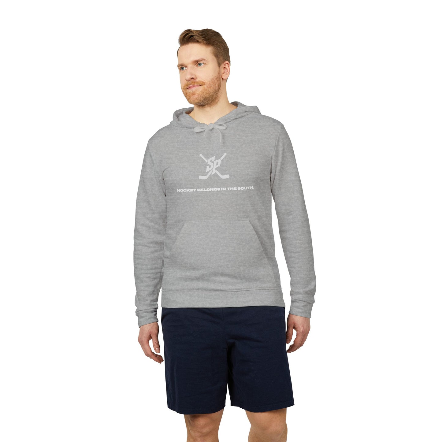 Hockey Belongs in the South Hoodie — Southern Puck adidas Hockey Hoodie