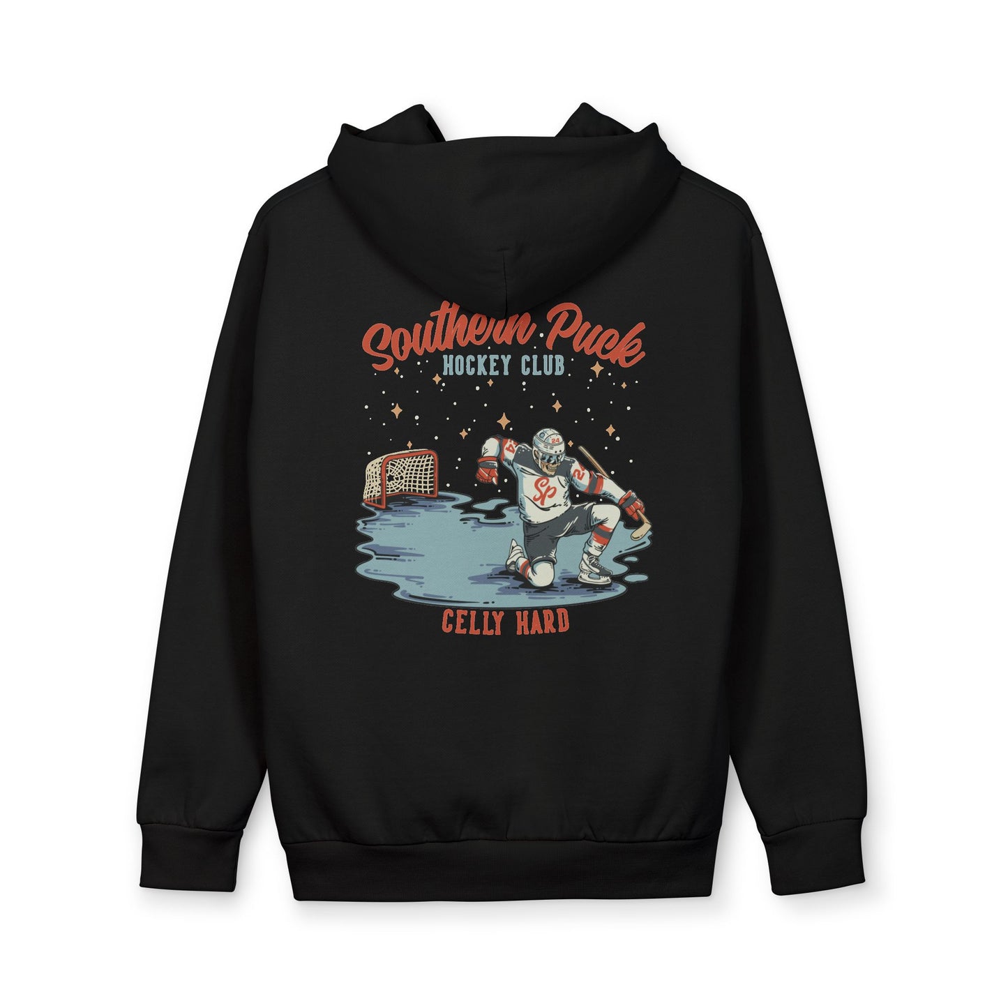 Skelly Celly - Southern Puck Cotton Hoodie