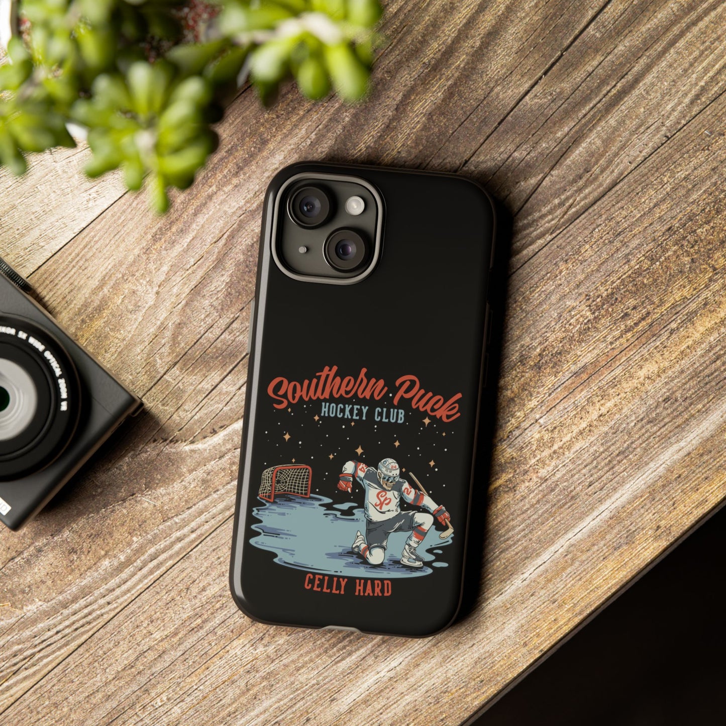 Skelly Celly - Southern Puck iPhone Case