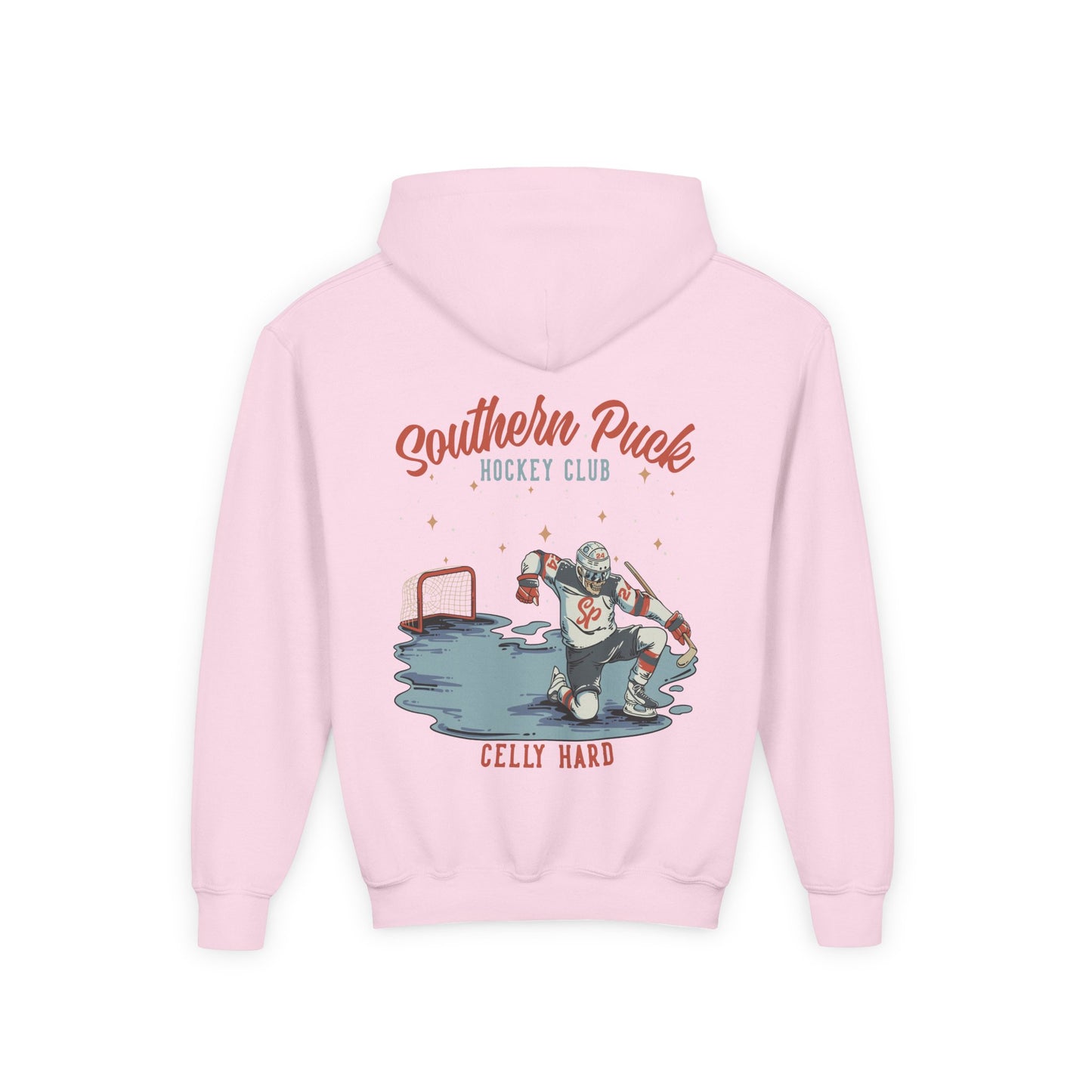 Youth "Celly Hard" Southern Puck Cotton Hoodie