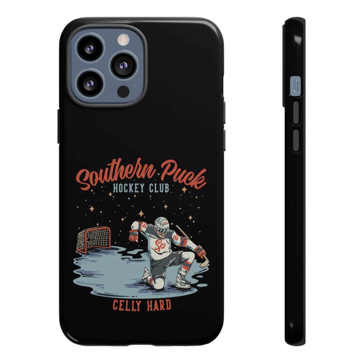 Skelly Celly - Southern Puck iPhone Case