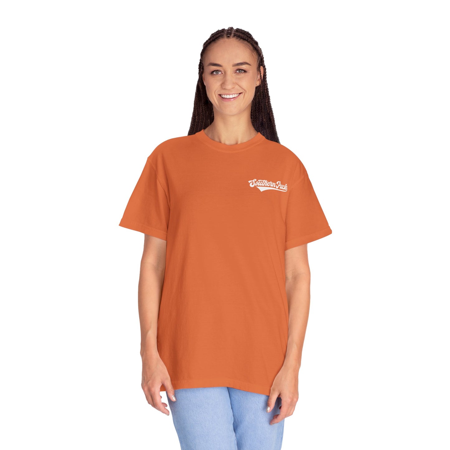 Hockey Mom - Southern Puck Cotton T-Shirt