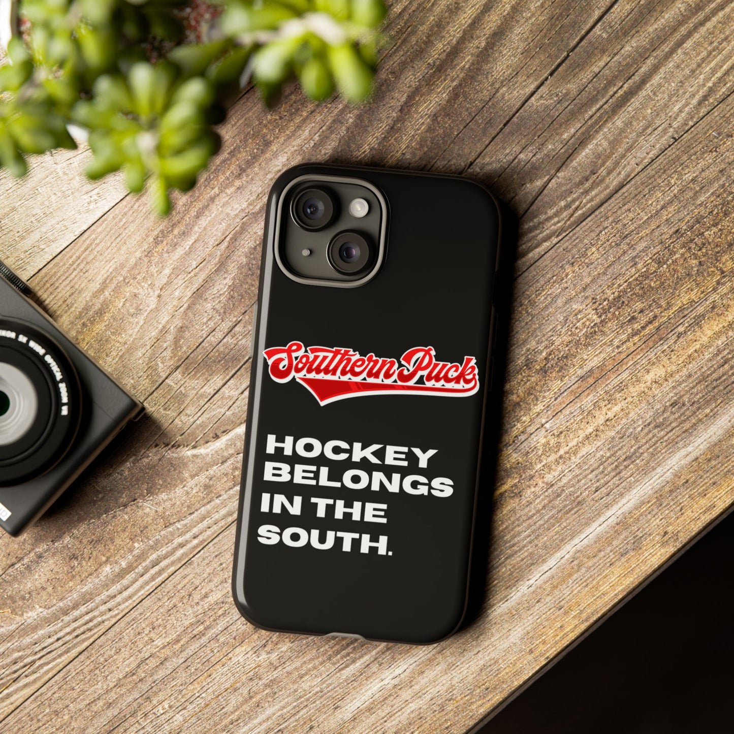 Southern Puck iPhone Case — Tough Cases Protective Phone Cover