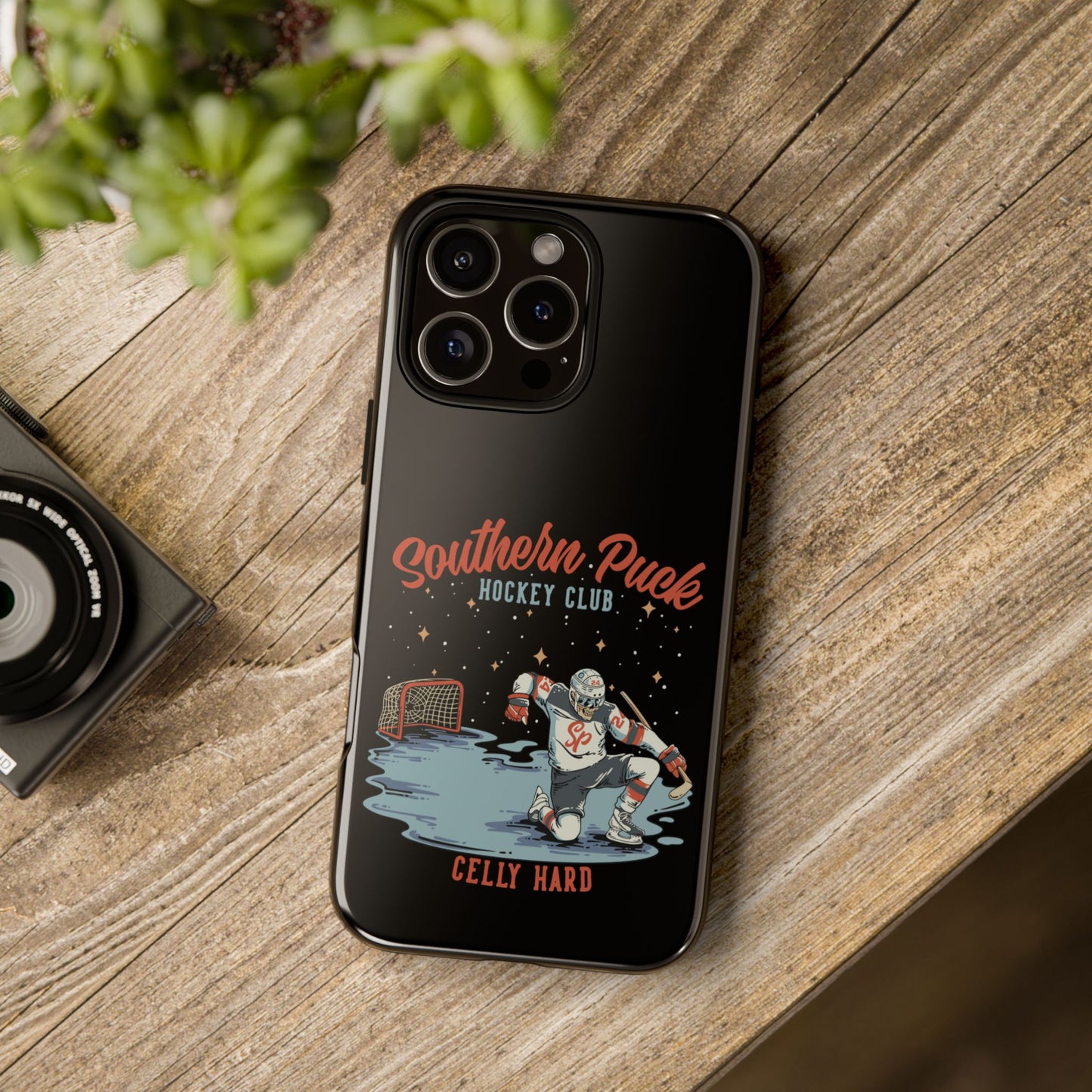 Skelly Celly - Southern Puck iPhone Case