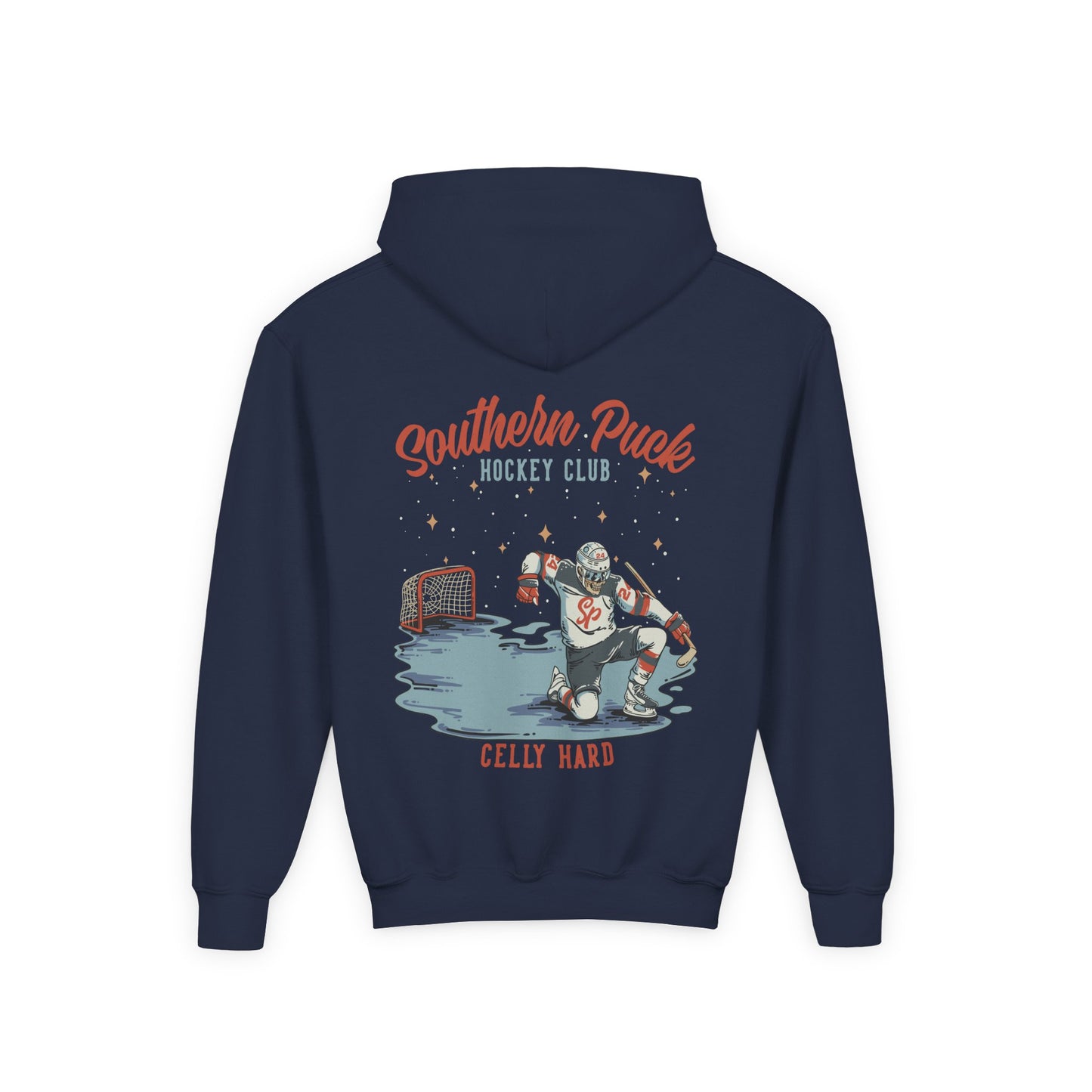 Youth "Celly Hard" Southern Puck Cotton Hoodie