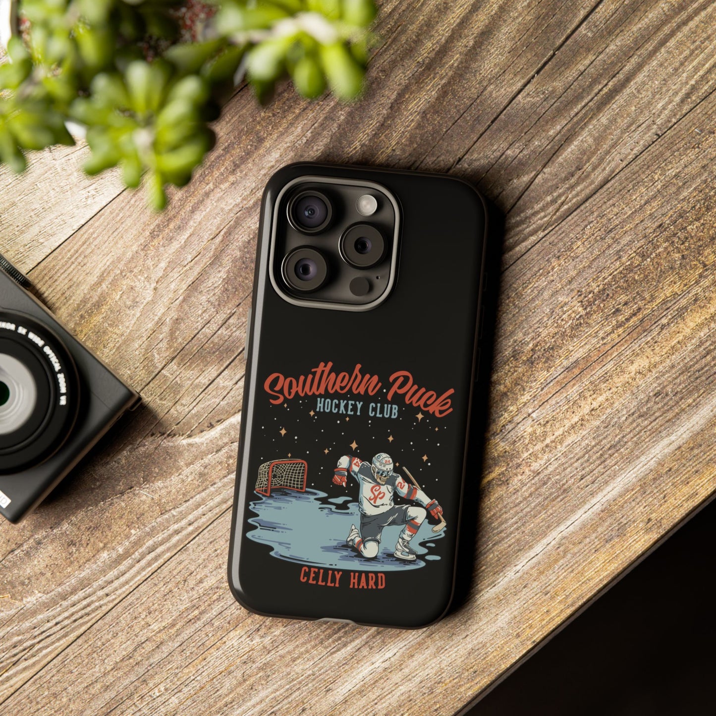 Skelly Celly - Southern Puck iPhone Case