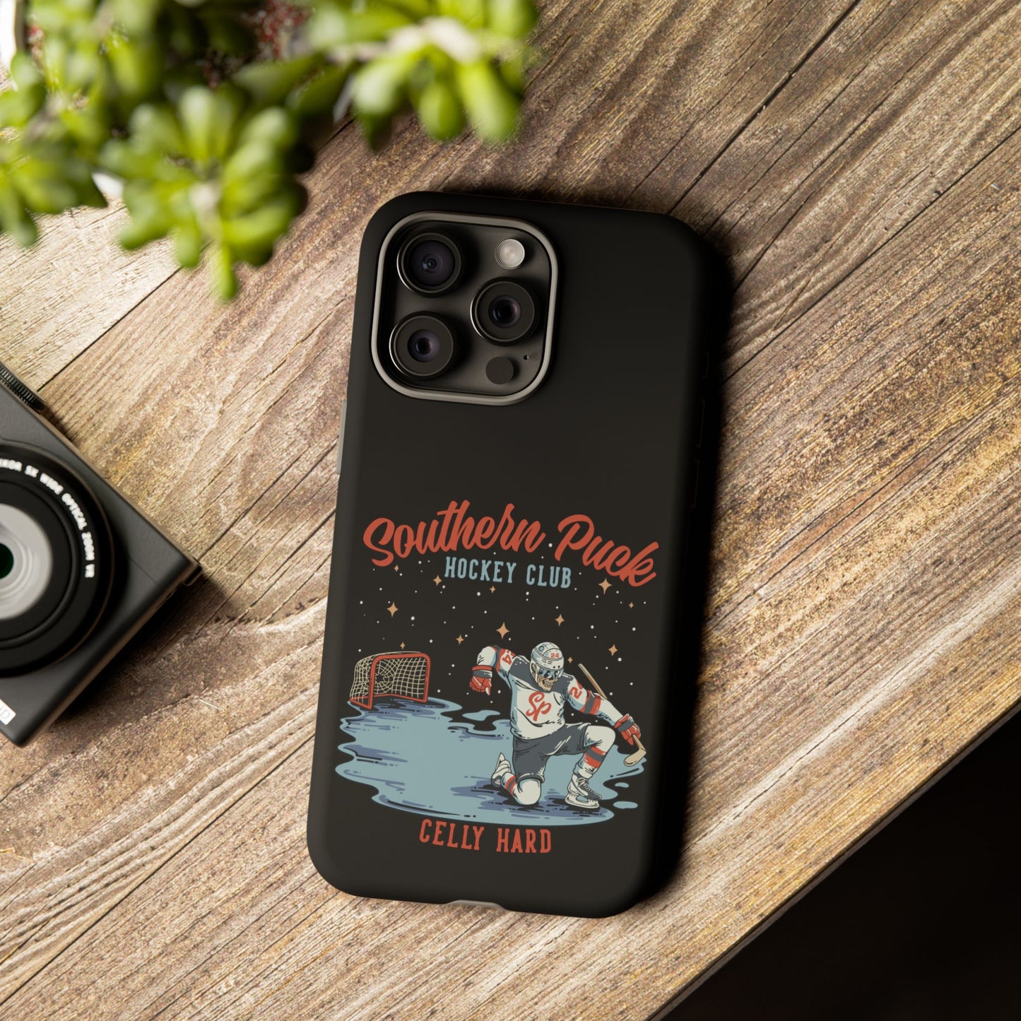 Skelly Celly - Southern Puck iPhone Case