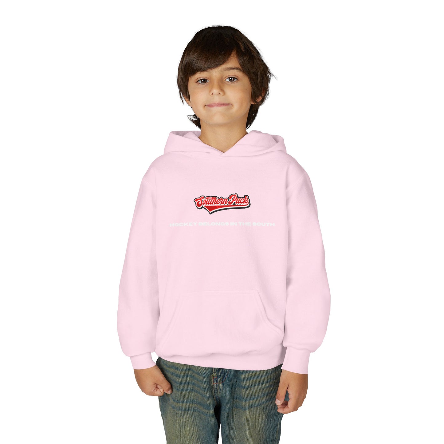 Hockey Cowboy Youth Southern Puck Hoodie