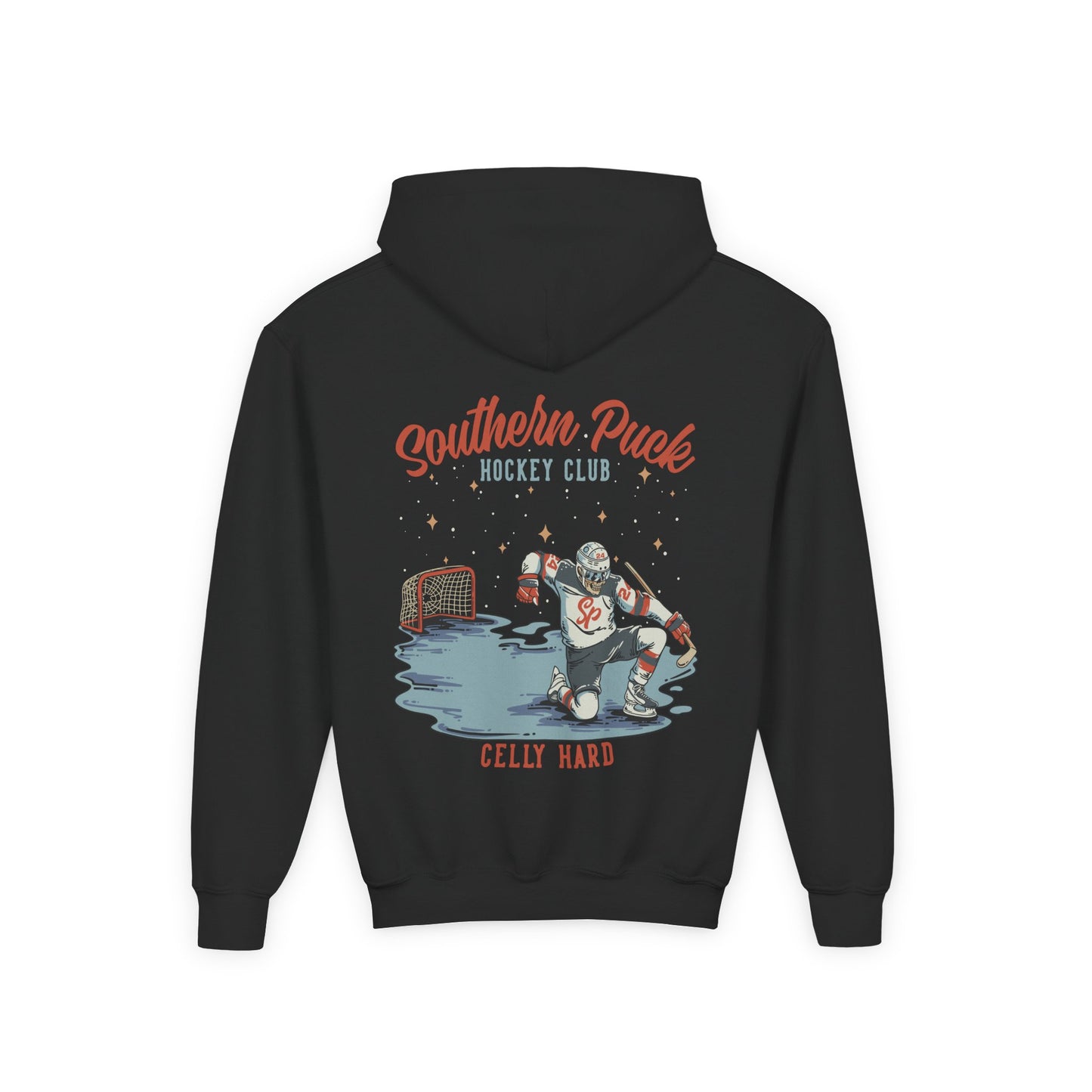 Youth "Celly Hard" Southern Puck Cotton Hoodie