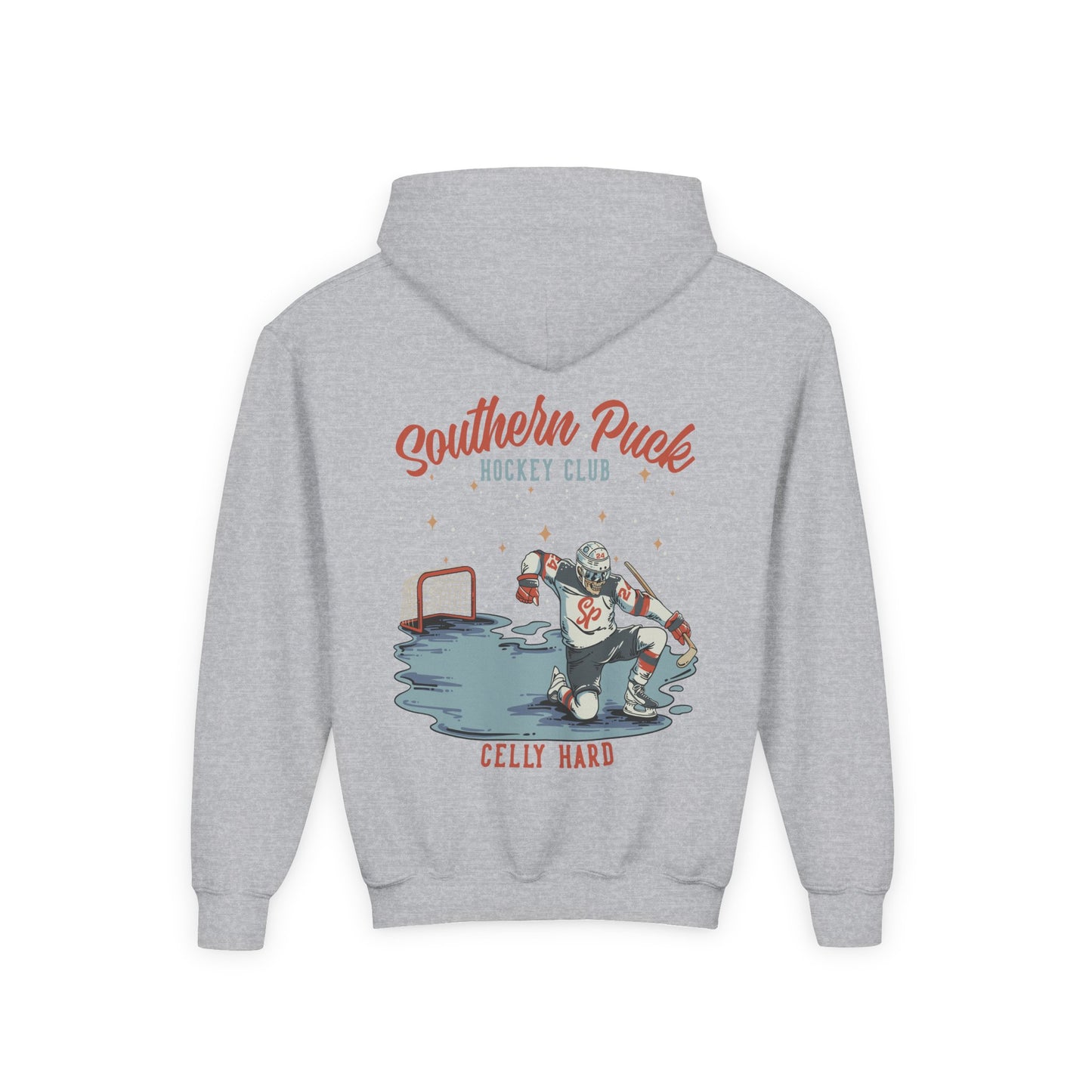 Youth "Celly Hard" Southern Puck Cotton Hoodie