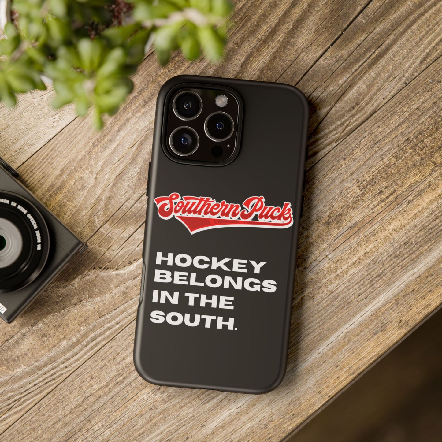 Southern Puck iPhone Case — Tough Cases Protective Phone Cover