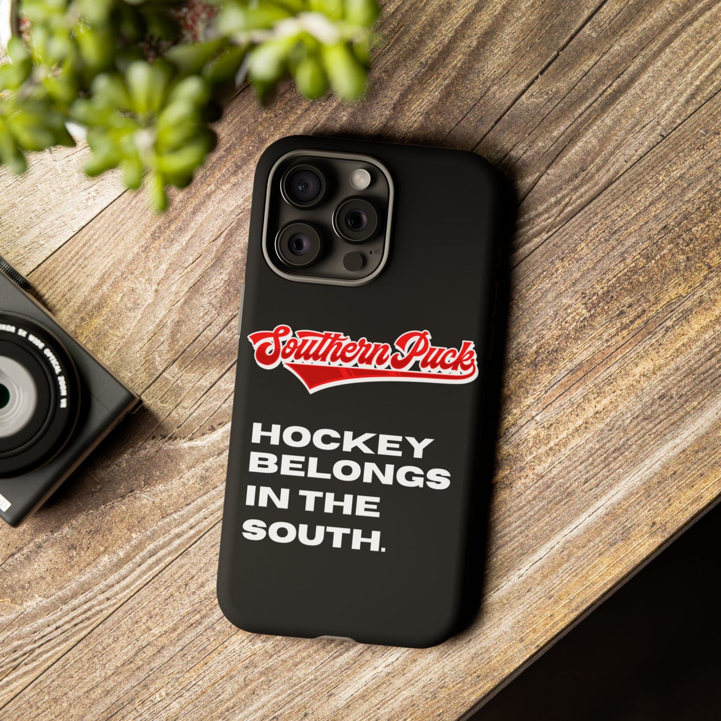 Southern Puck iPhone Case — Tough Cases Protective Phone Cover