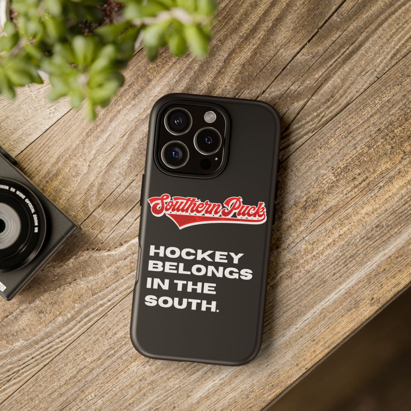 Southern Puck iPhone Case — Tough Cases Protective Phone Cover