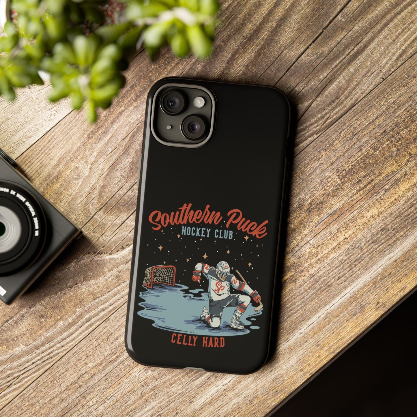 Skelly Celly - Southern Puck iPhone Case