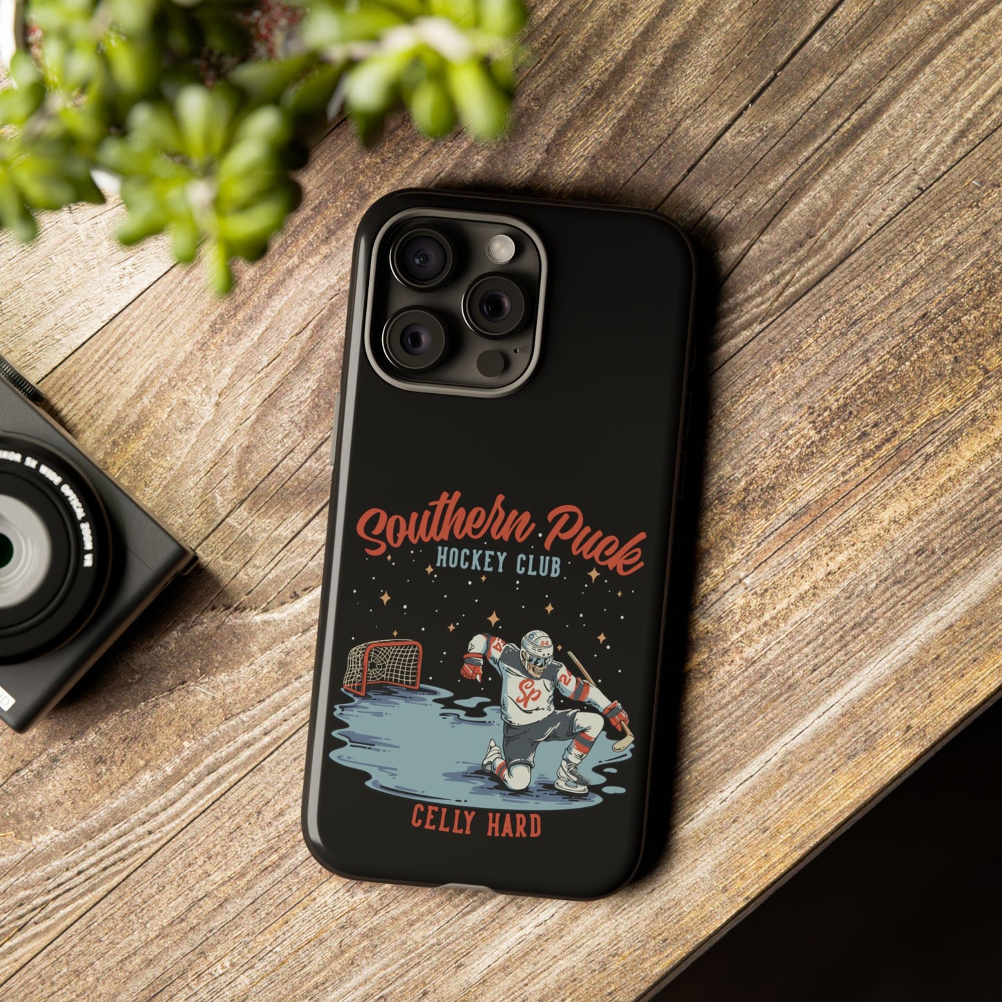 Skelly Celly - Southern Puck iPhone Case