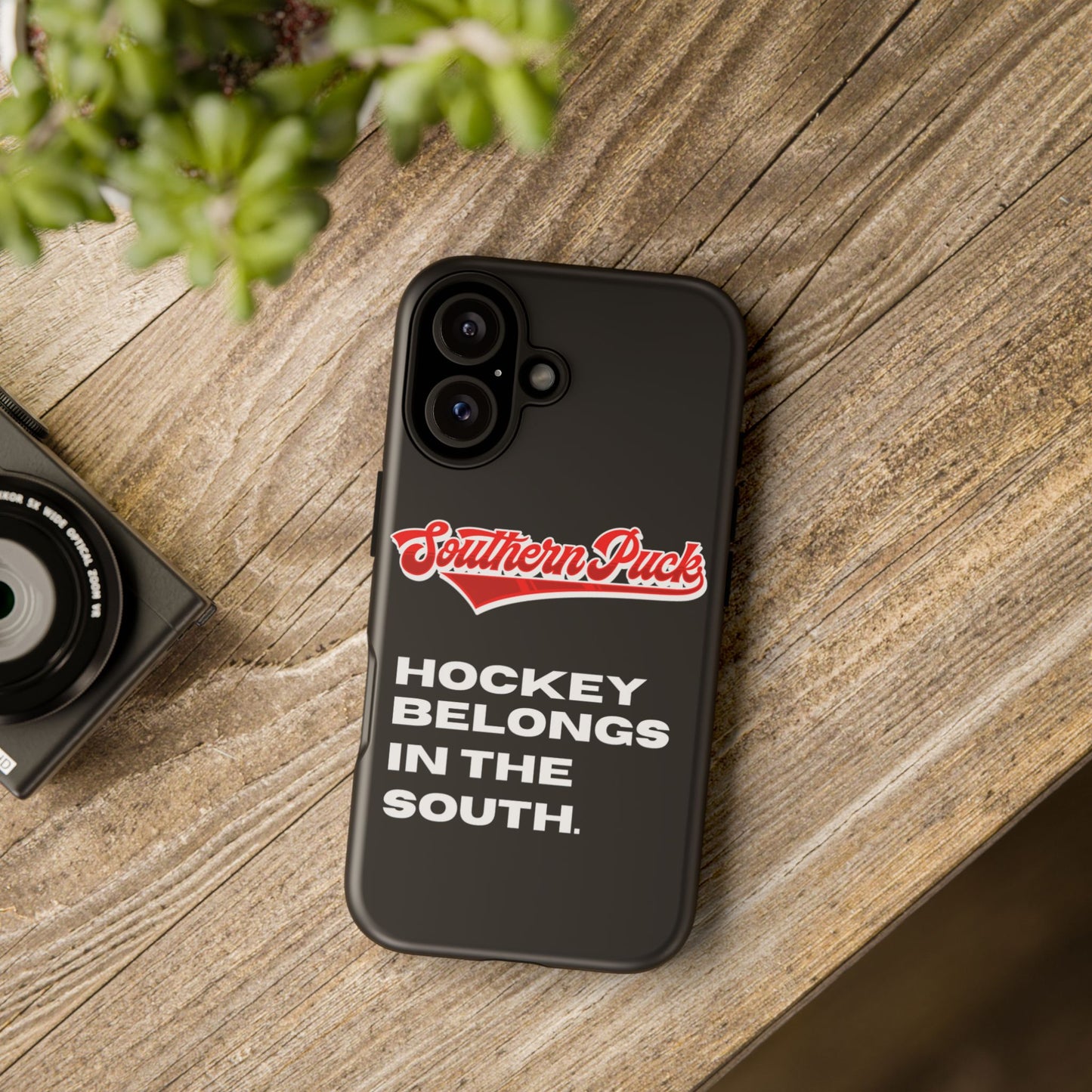 Southern Puck iPhone Case — Tough Cases Protective Phone Cover