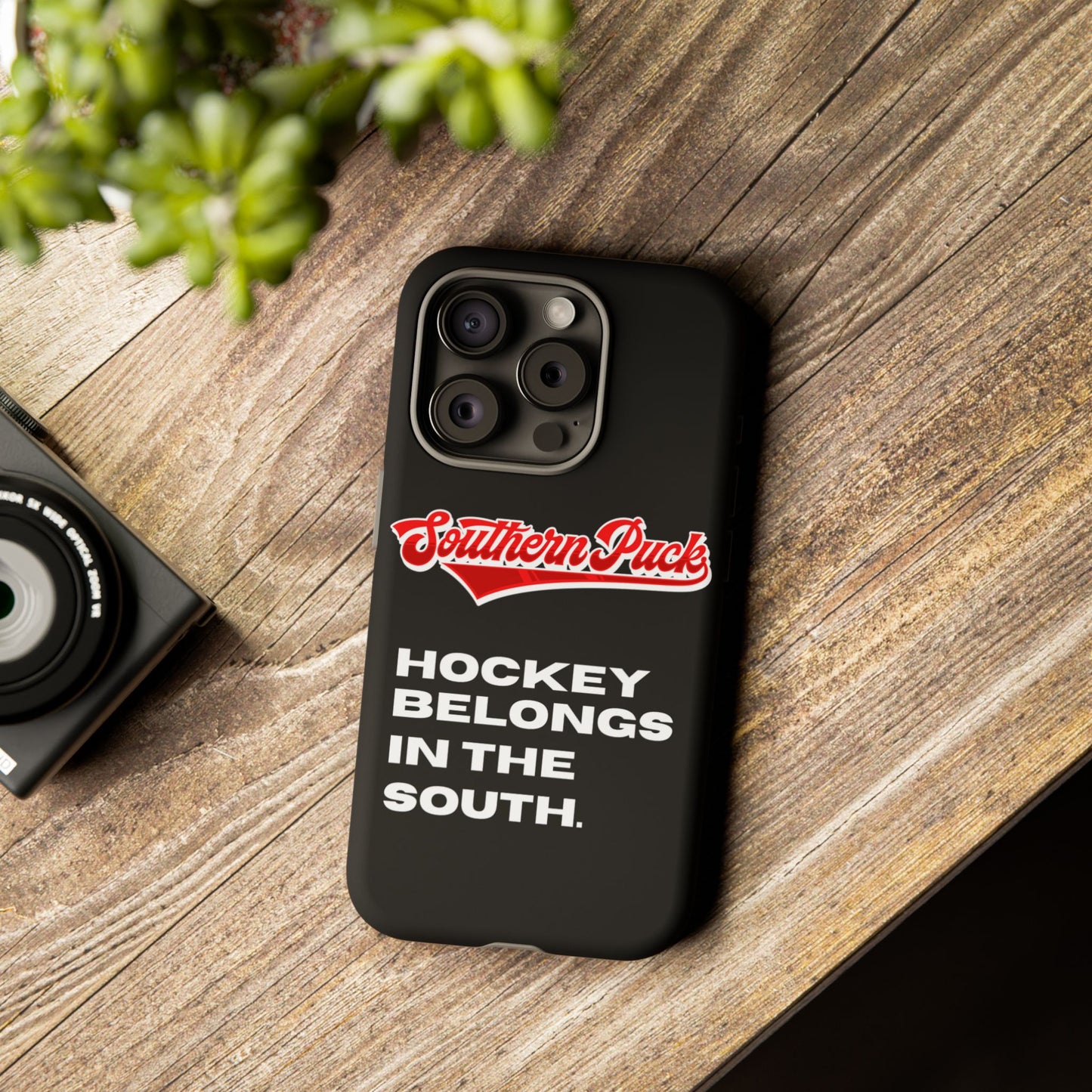 Southern Puck iPhone Case — Tough Cases Protective Phone Cover