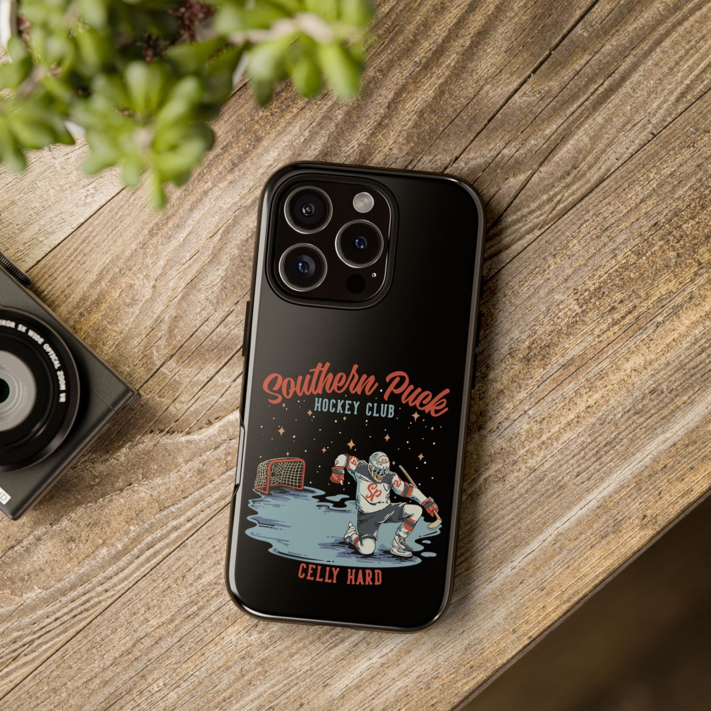 Skelly Celly - Southern Puck iPhone Case