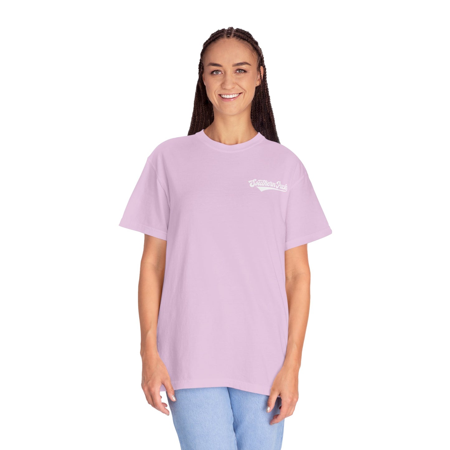 Hockey Mom - Southern Puck Cotton T-Shirt