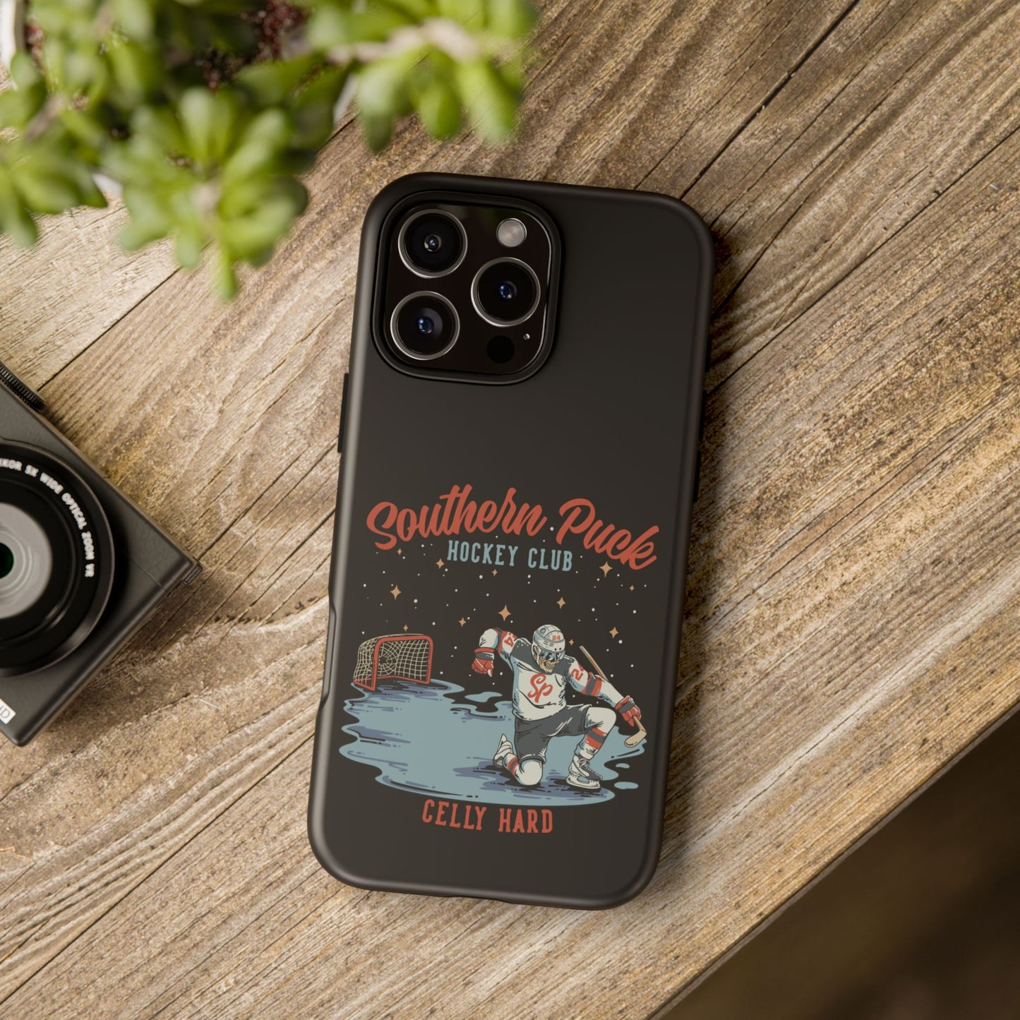 Skelly Celly - Southern Puck iPhone Case
