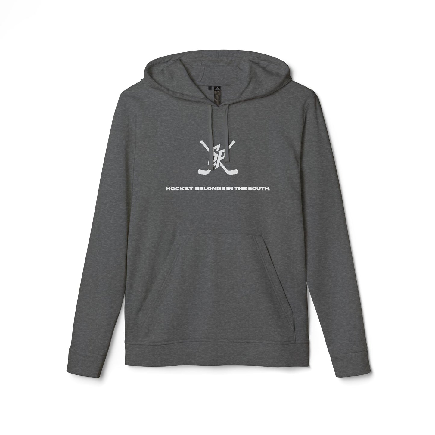 Hockey Belongs in the South Hoodie — Southern Puck adidas Hockey Hoodie