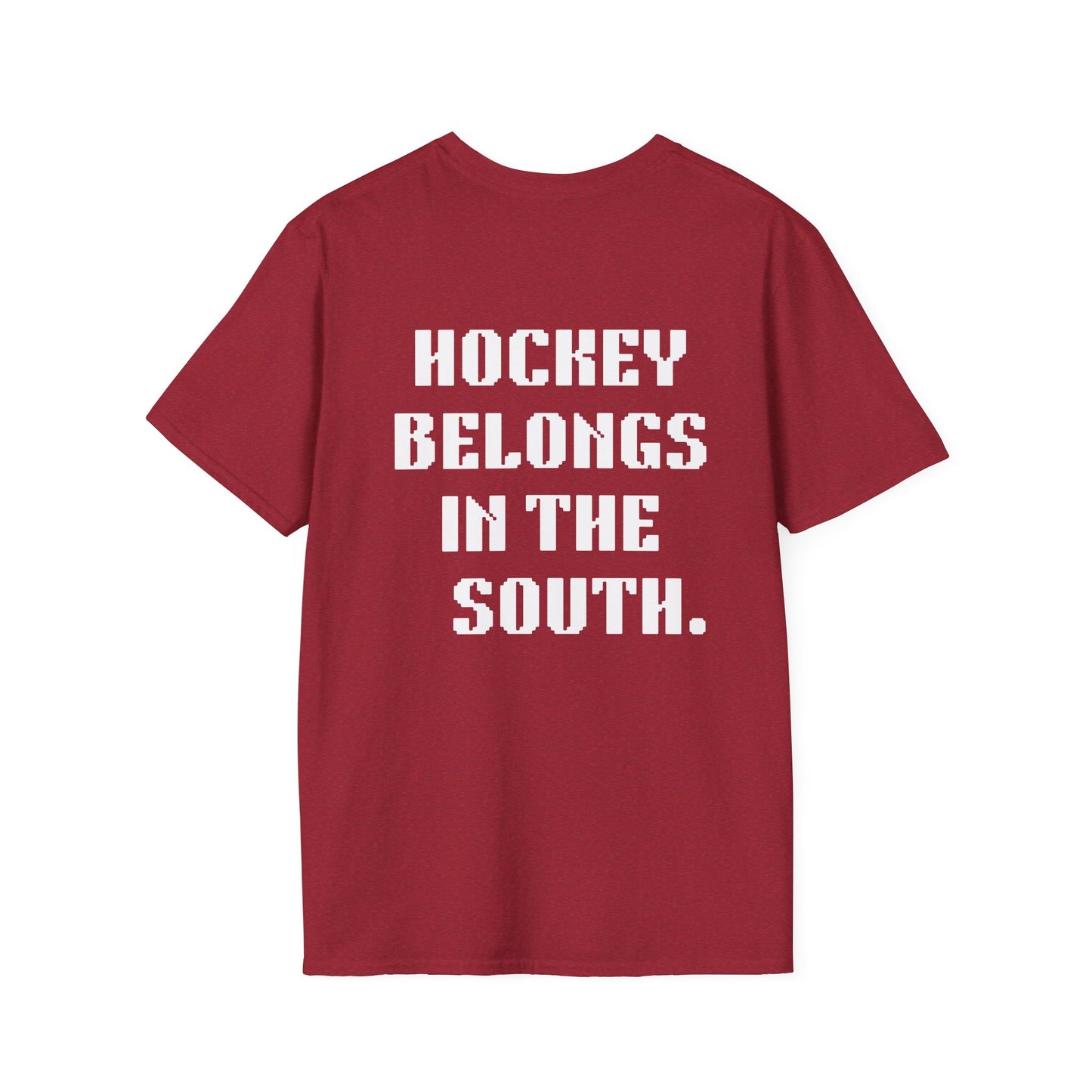 Christmas Hockey T-Shirt — Southern Puck Cotton Shirt