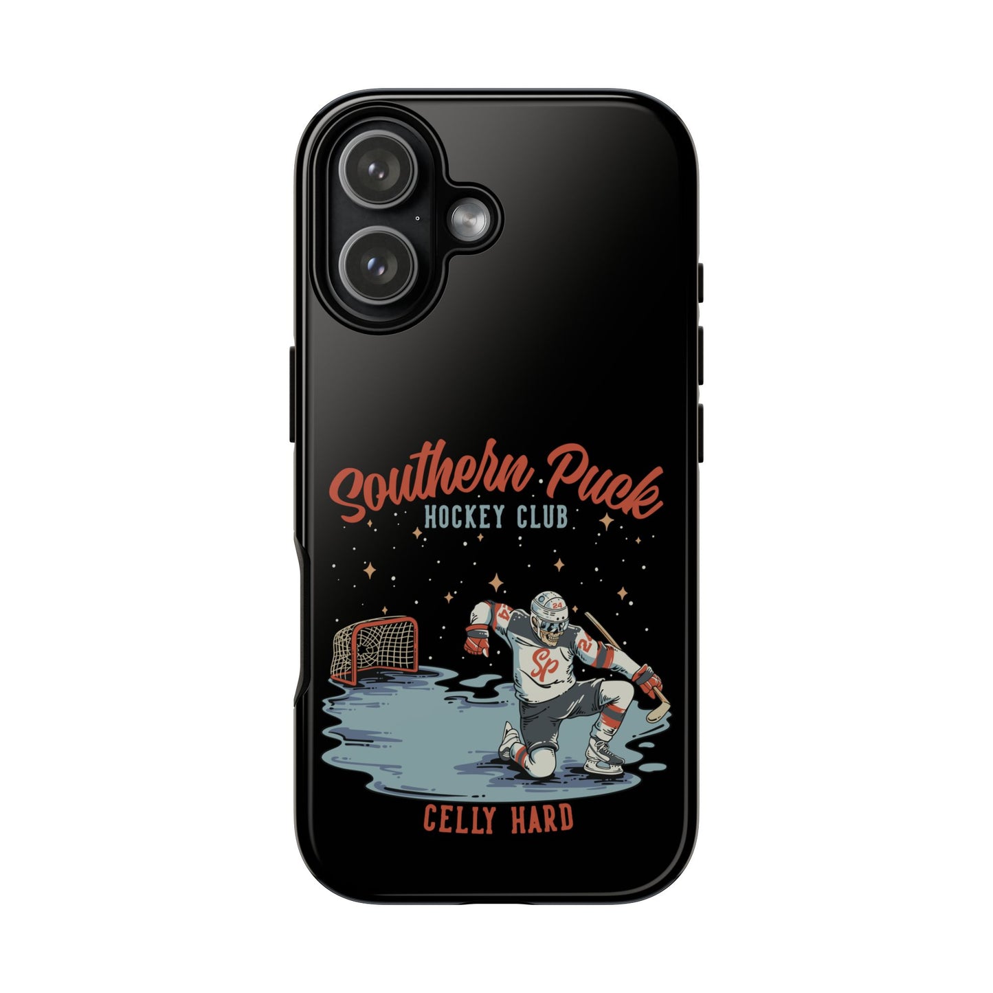 Skelly Celly - Southern Puck iPhone Case