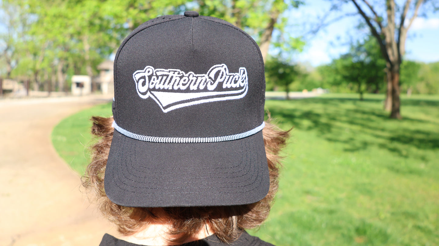 Southern Puck Logo Hat | Black | Hockey Apparel